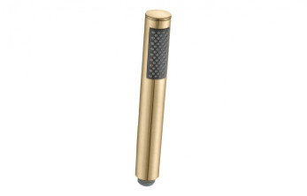 Aurora Round Handset - Brushed Brass