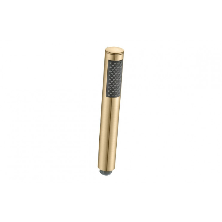 Aurora Round Handset - Brushed Brass