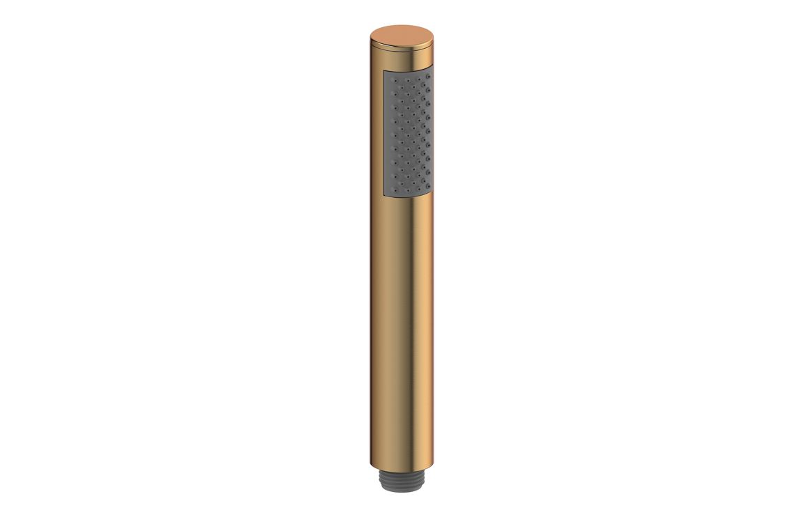 Aurora Round Handset - Brushed Bronze
