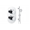 Aurora Round Shower Valve & Kit Pack 2 - Chrome