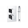 Cosmic Square Shower Valve & Kit Pack 2 - Chrome