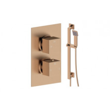 Cosmic Square Shower Valve & Kit Pack 2 - Brushed Bronze Cosmic Square Shower Valve & Kit Pack 2 - Brushed Bronze