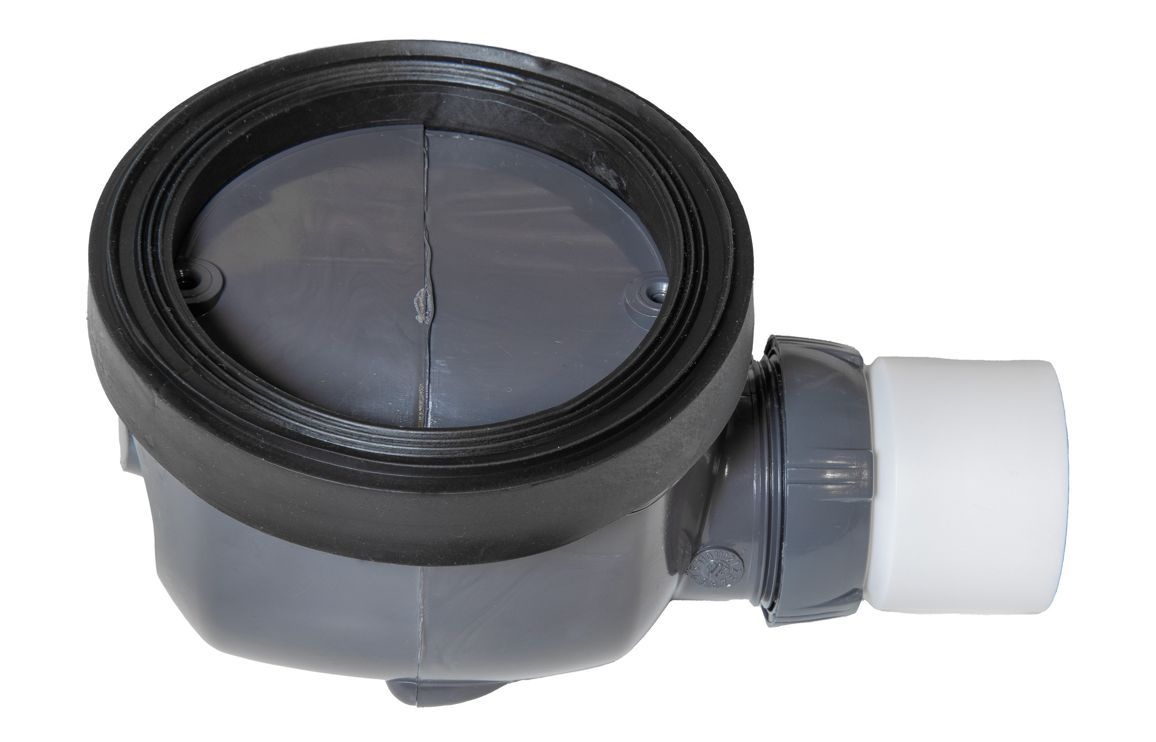 Linear Tray Waste & Cover - Chrome Linear Tray Waste & Cover - Chrome