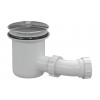 Wastes & Covers DIEA0046 Low Profile Tray Waste & Cover - Chrome