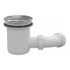 Wastes & Covers DIEA0046 Low Profile Tray Waste & Cover - Chrome