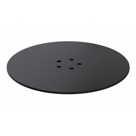 Low Profile Tray Waste Cover - Matt Black