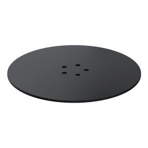 Low Profile Tray Waste Cover - Matt Black