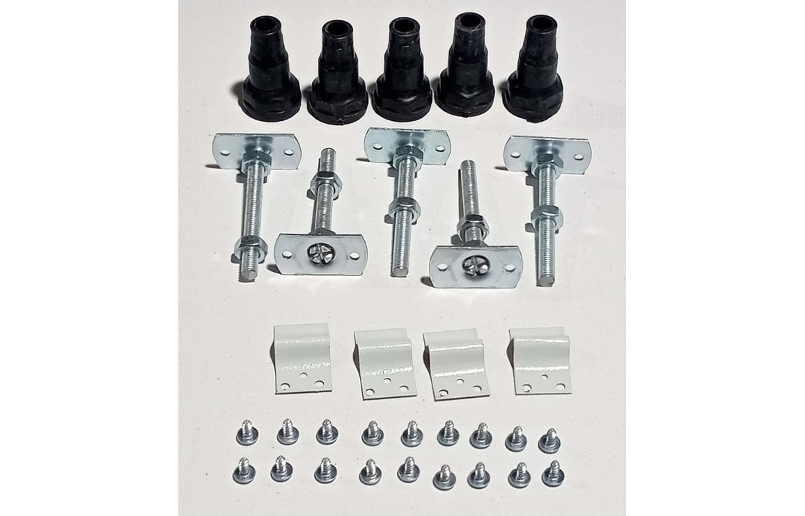 //2Go 45mm Low Profile Offset & Quadrant Riser Set - White //2Go 45mm Low Profile Offset & Quadrant Riser Set - White