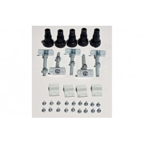 45mm Low Profile Offset & Quadrant Riser Set - White