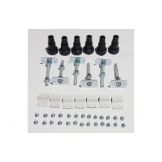 45mm Low Profile Square & Rectangular Riser Set - White