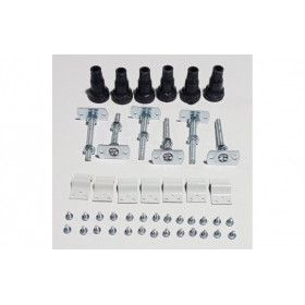 45mm Low Profile Square & Rectangular Riser Set - White