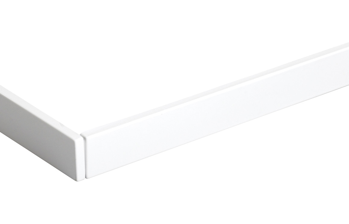 45mm Low Profile Square & Rectangular Leg Set 1700mm - White 45mm Low Profile Square & Rectangular Leg Set 1700mm - White