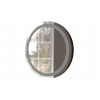 Elaina 600mm Round Front-Lit LED Mirror