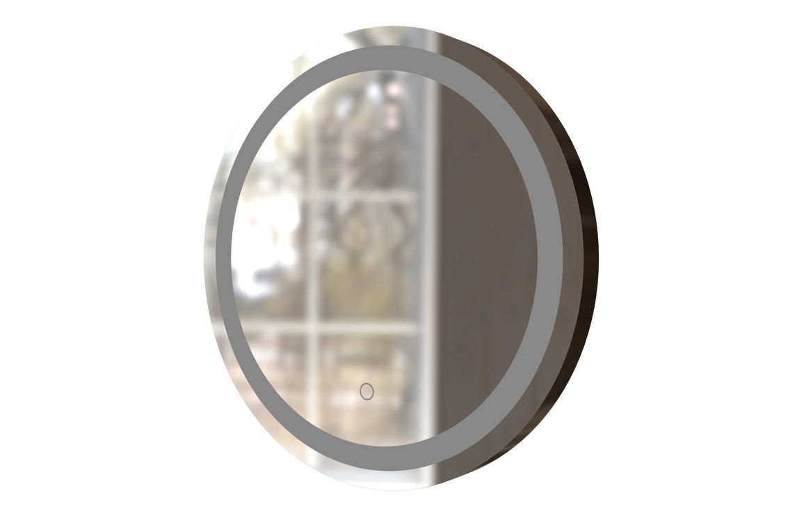 Elaina 600mm Round Front-Lit LED Mirror
