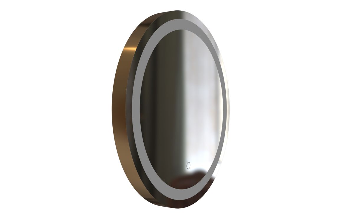 Elaina 600mm Round Front-Lit LED Mirror