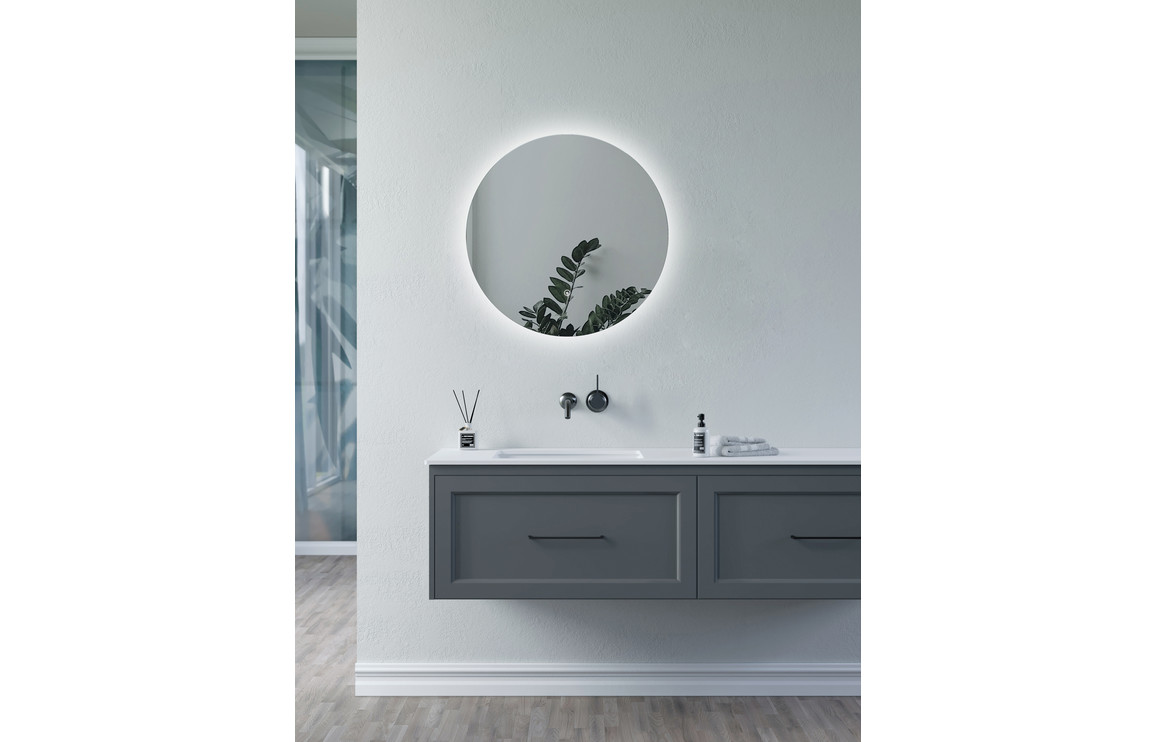 Savita 500mm Round Back-Lit LED Mirror