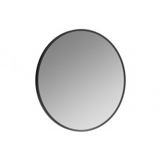 Kenji 500mm Round Mirror - Matt Black