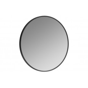 Kenji 500mm Round Mirror - Matt Black