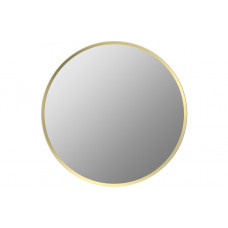 Kenji 500mm Round Mirror - Brushed Brass