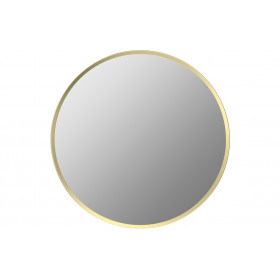 Kenji 500mm Round Mirror - Brushed Brass