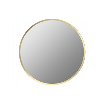 Kenji 500mm Round Mirror - Brushed Brass Kenji 500mm Round Mirror - Brushed Brass