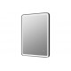 Kota 600mm Rectangle Front-Lit LED Mirror - Matt Black
