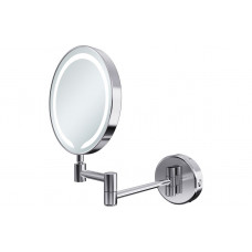 Hoshi Round LED Cosmetic Mirror - Chrome