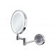 Hoshi Round LED Cosmetic Mirror - Chrome