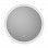 Catherine 600x600mm Round Back-Lit LED Mirror