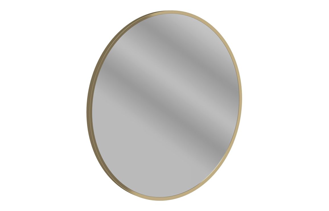 Kenji 500mm Round Mirror - Brushed Bronze