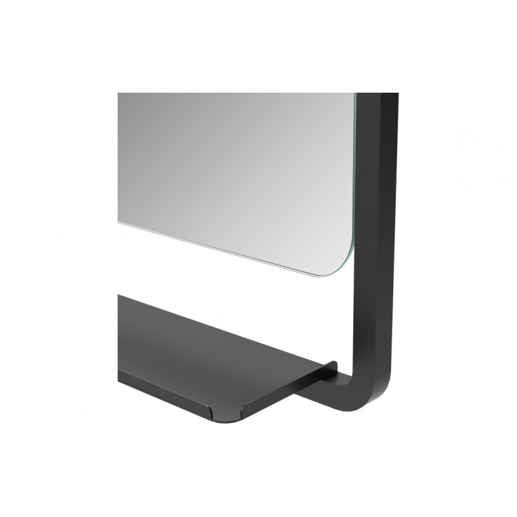 Sana 500mm Rectangle Mirror w/Shelf