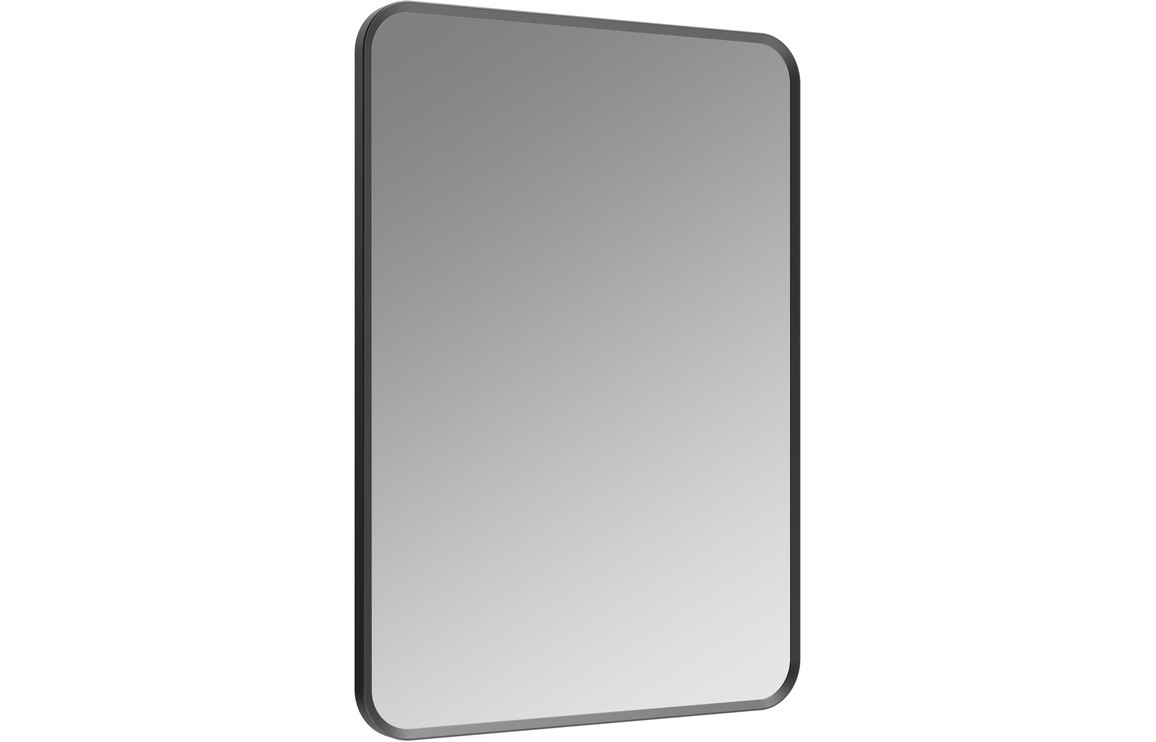 Kenji 600x800mm Rectangle Mirror - Matt Black