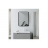 Kenji 600x800mm Rectangle Mirror - Matt Black