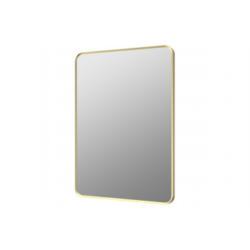 Kenji 600x800mm Rectangle Mirror - Brushed Brass Kenji 600x800mm Rectangle Mirror - Brushed Brass