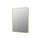 Kenji 600x800mm Rectangle Mirror - Brushed Brass