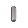 Kenji 800x400mm Oblong Mirror - Matt Black