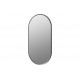Kenji 800x400mm Oblong Mirror - Matt Black