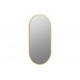 Kenji 800x400mm Oblong Mirror - Brushed Brass