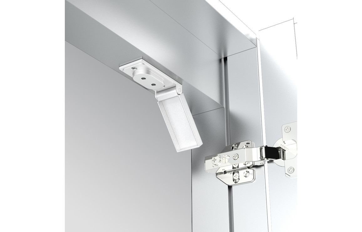 Sakura 600mm 2 Door Front-Lit LED Mirror Cabinet