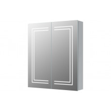 Suki 600mm 2 Door Front-Lit LED Mirror Cabinet