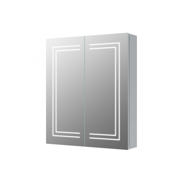 Suki 600mm 2 Door Front-Lit LED Mirror Cabinet