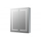 Suki 600mm 2 Door Front-Lit LED Mirror Cabinet