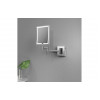 Hoshi Square LED Cosmetic Mirror - Chrome