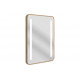 Frontier 500x700mm Rounded Front-Lit LED Mirror - Brushed Bronze