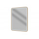 Kota 600mm Rectangle Front-Lit LED Mirror - Brushed Bronze