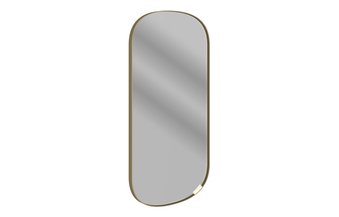 Kenji 800x400mm Oblong Mirror - Brushed Bronze