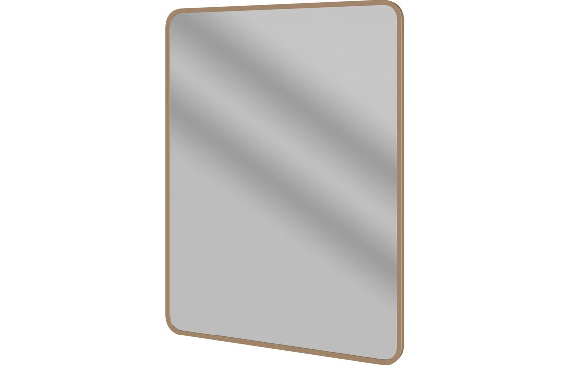 Kenji 600x800mm Rectangle Mirror - Brushed Bronze