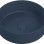 Luxey 355mm Ceramic Round Washbowl & Waste - Matt Deep Blue