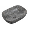Otto 460x330mm Ceramic Washbowl - Grey Marble Effect