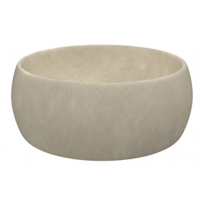Haku 400mm Ceramic Washbowl - Stone Effect